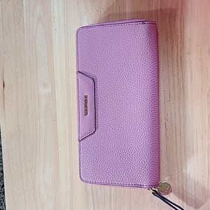 Pretty pink wallet